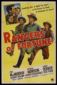 Rangers Of Fortune (1940) afişi
