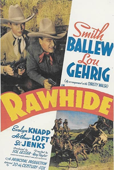 Rawhide (1938) afişi Rawhide (1938) afişi