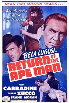 Return of the Ape Man (1944) afişi