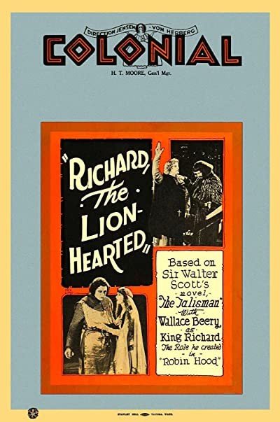 Richard The Lion-hearted (1923) afişi Richard The Lion-hearted (1923) afişi