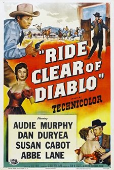 Ride Clear Of Diablo (1954) afişi