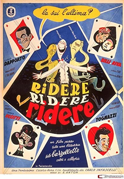 Ridere! Ridere! Ridere! (1954) afişi Ridere! Ridere! Ridere! (1954) afişi