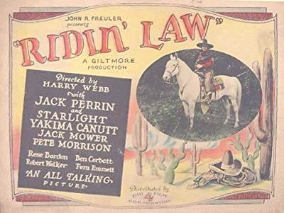 Ridin' Law (1930) afişi Ridin' Law (1930) afişi
