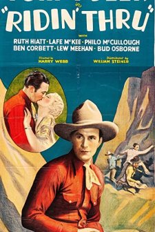 Ridin' Thru (1934) afişi