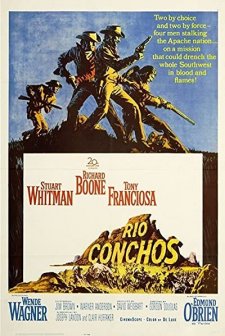 Rio Conchos (1964) afişi