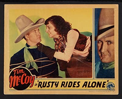 Rusty Rides Alone (1933) afişi Rusty Rides Alone (1933) afişi
