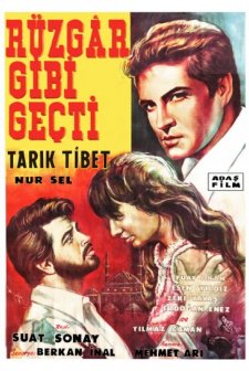 Rüzgar Gibi Geçti (1968) afişi