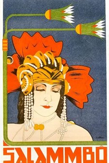 Salammbô (1925) afişi