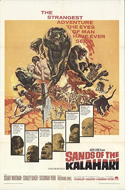 Sands Of The Kalahari (1965) afişi Sands Of The Kalahari (1965) afişi