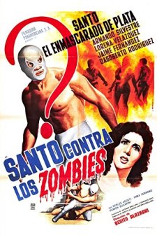 Santo Contra Los Zombies (1962) afişi