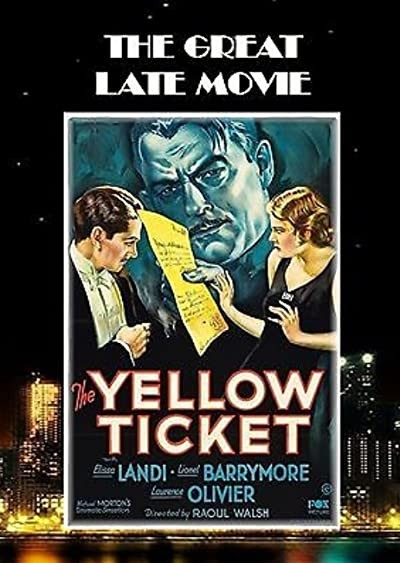 Sarı Bilet (1931) afişi Sarı Bilet (1931) afişi