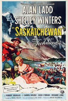 Saskatchewan (1954) afişi