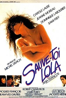 Sauve-toi, Lola (1986) afişi
