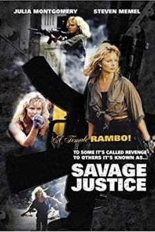 Savage Justice (1988) afişi