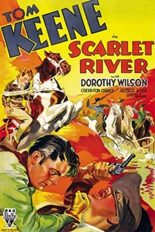 Scarlet River (1933) afişi