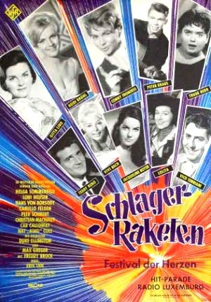 Schlager-raketen (1960) afişi Schlager-raketen (1960) afişi