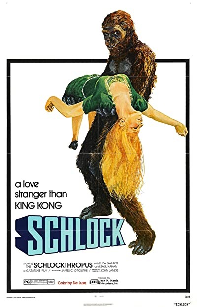 Schlock (1973) afişi Schlock (1973) afişi