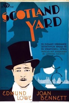 Scotland Yard(!) (1930) afişi