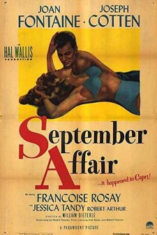 September Affair (1950) afişi