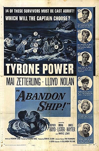 Seven Waves Away (1957) afişi Seven Waves Away (1957) afişi