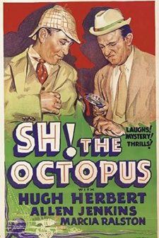 Sh! The Octopus (1937) afişi