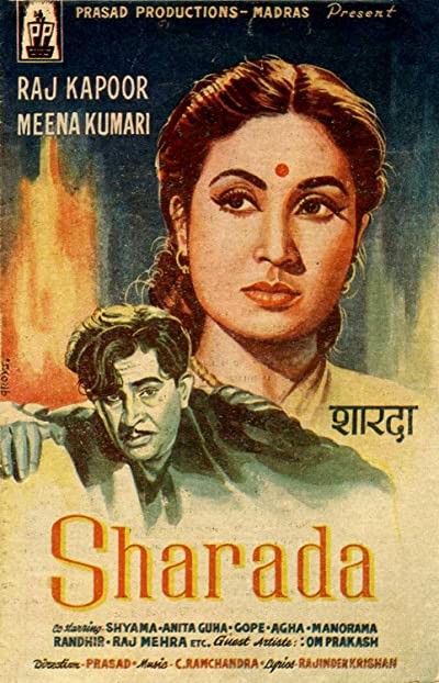 Sharada (1957) afişi Sharada (1957) afişi