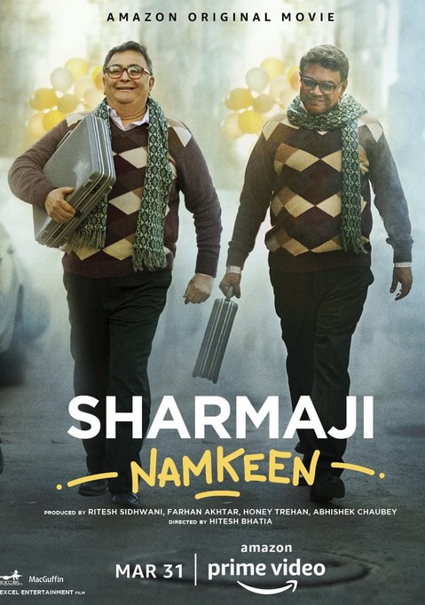 Sharmaji Namkeen (2022) afişi Sharmaji Namkeen (2022) afişi