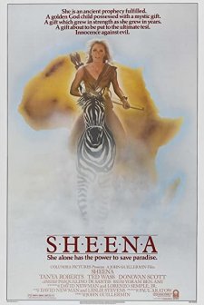 Sheena (1984) afişi