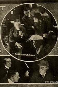 Sherlock Holmes Solves The Sign Of The Four (1913) afişi