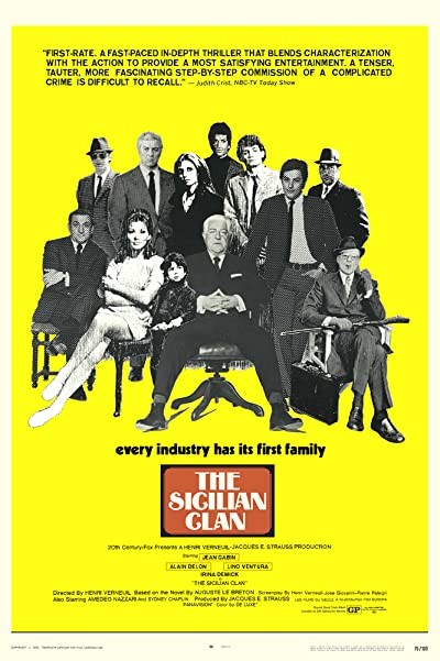 Sicilyalılar Çetesi (1969) afişi Sicilyalılar Çetesi (1969) afişi