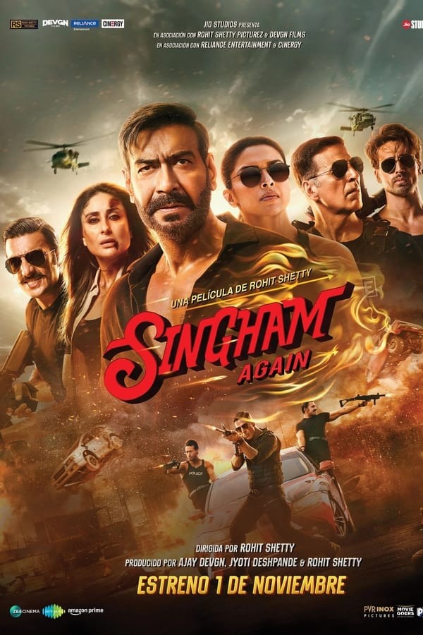 Singham Again (2024) afişi Singham Again (2024) afişi