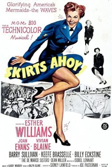 Skirts Ahoy! (1952) afişi