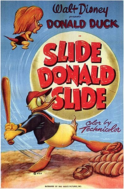 Slide Donald Slide (1949) afişi Slide Donald Slide (1949) afişi