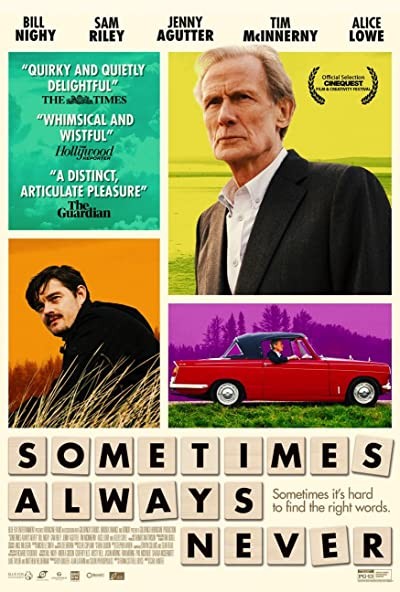 Sometimes Always Never (2018) afişi Sometimes Always Never (2018) afişi