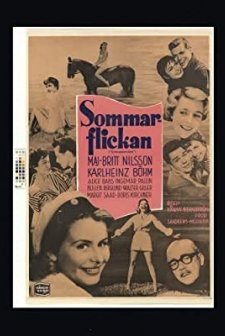 Sommarflickan (1955) afişi