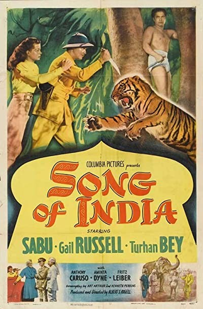 Song Of ındia (1949) afişi Song Of ındia (1949) afişi