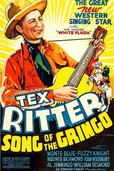Song Of The Gringo (1936) afişi