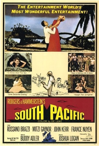 South Pacific (1958) afişi South Pacific (1958) afişi