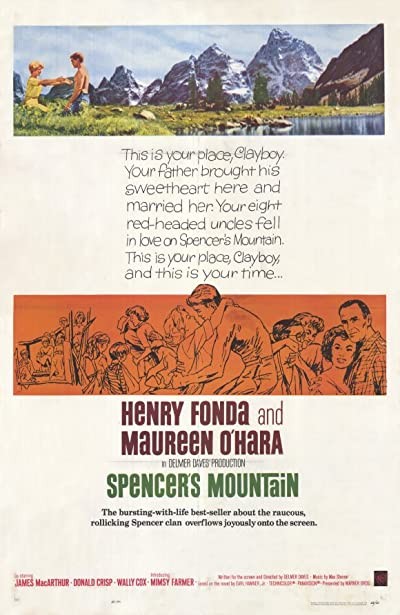 Spencer's Mountain (1963) afişi Spencer's Mountain (1963) afişi