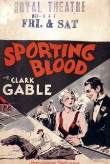 Sporting Blood (1931) afişi