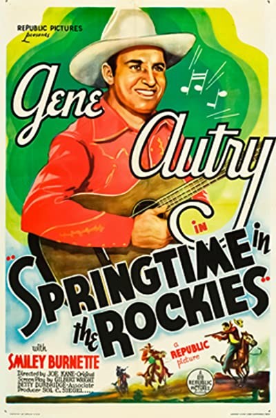Springtime In The Rockies (1937) afişi Springtime In The Rockies (1937) afişi
