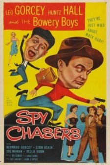 Spy Chasers (1955) afişi