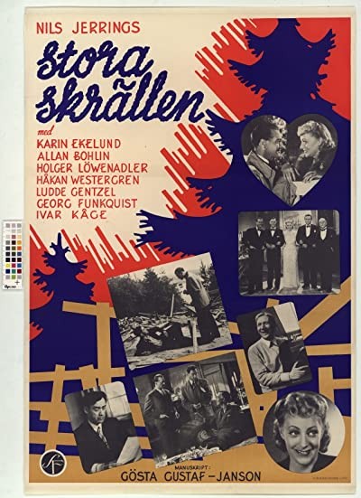 Stora Skrällen (1943) afişi Stora Skrällen (1943) afişi