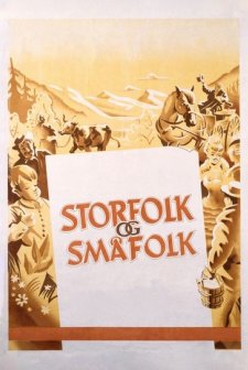 Storfolk Og Småfolk (1951) afişi