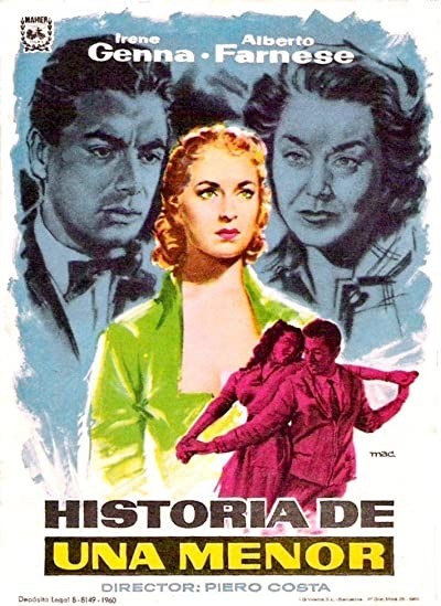 Storia Di Una Minorenne (1956) afişi Storia Di Una Minorenne (1956) afişi