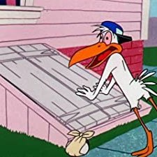 Stork Naked (1955) afişi