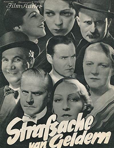 Strafsache von Geldern (1932) afişi Strafsache von Geldern (1932) afişi