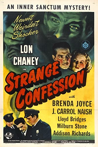 Strange Confession (1945) afişi Strange Confession (1945) afişi