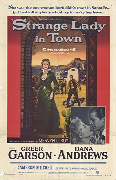 Strange Lady In Town (1955) afişi Strange Lady In Town (1955) afişi