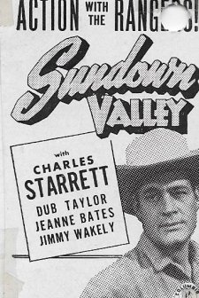 Sundown Valley (1944) afişi